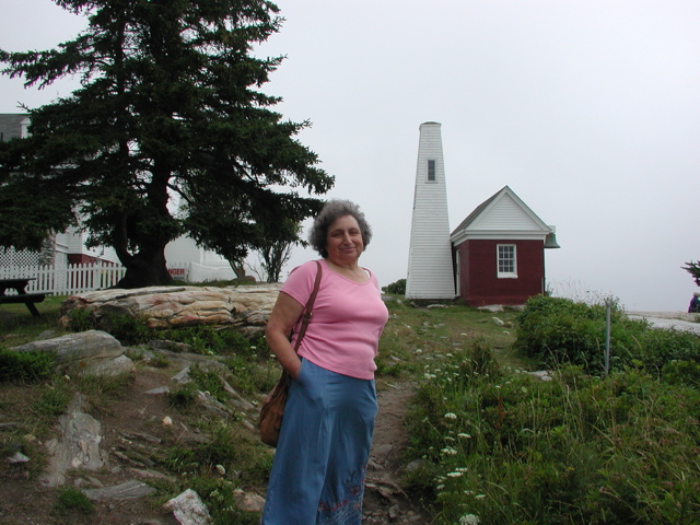 Susan at Pemaquid 