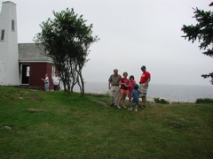 Pemaquid, Jerome, Michael  & kids